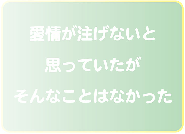 業者制作は愛情が注げないという誤った解釈