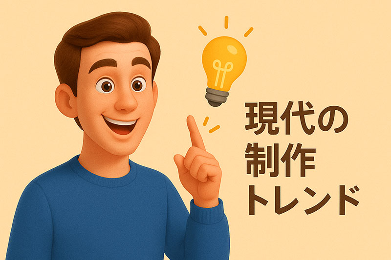 指を鳴らしてアイデアを思いついた男性