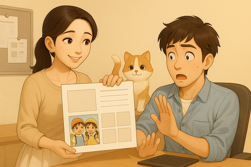 私たちのイメージをデザインに反映してもらえるか