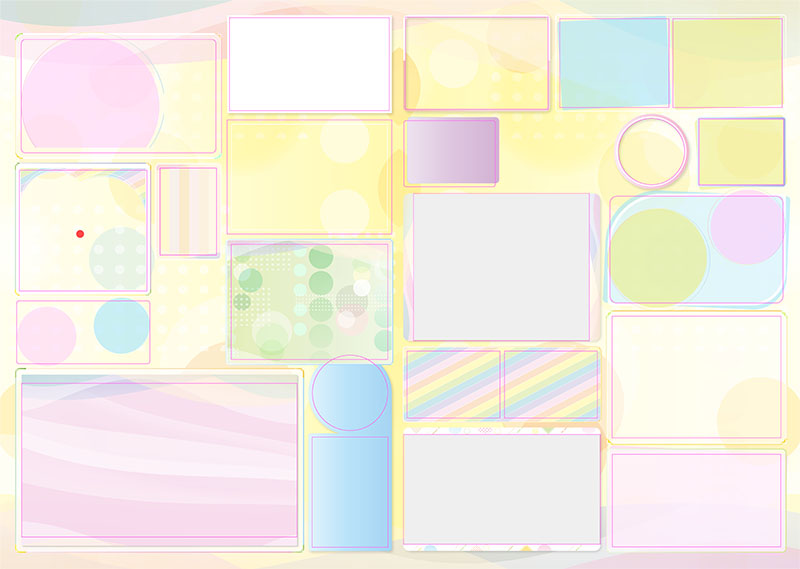 卒園アルバム キャンバテンプレート102