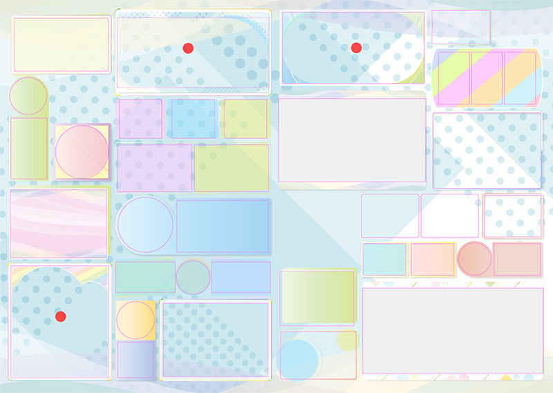 卒園アルバム キャンバテンプレート12