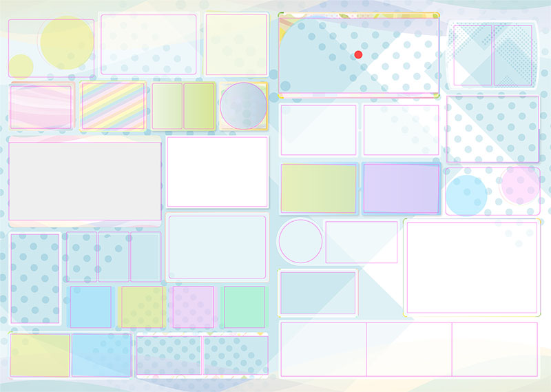 卒園アルバム キャンバテンプレート18