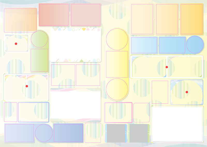 卒園アルバム キャンバテンプレート1