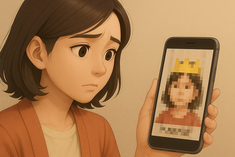 アプリ間のデータ移動で画質が落ちることも