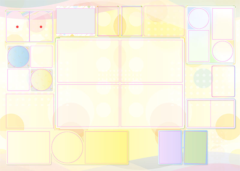 卒園アルバム キャンバテンプレート20