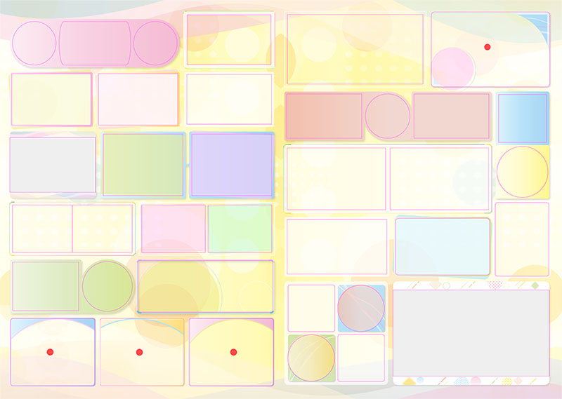 卒園アルバム キャンバテンプレート22