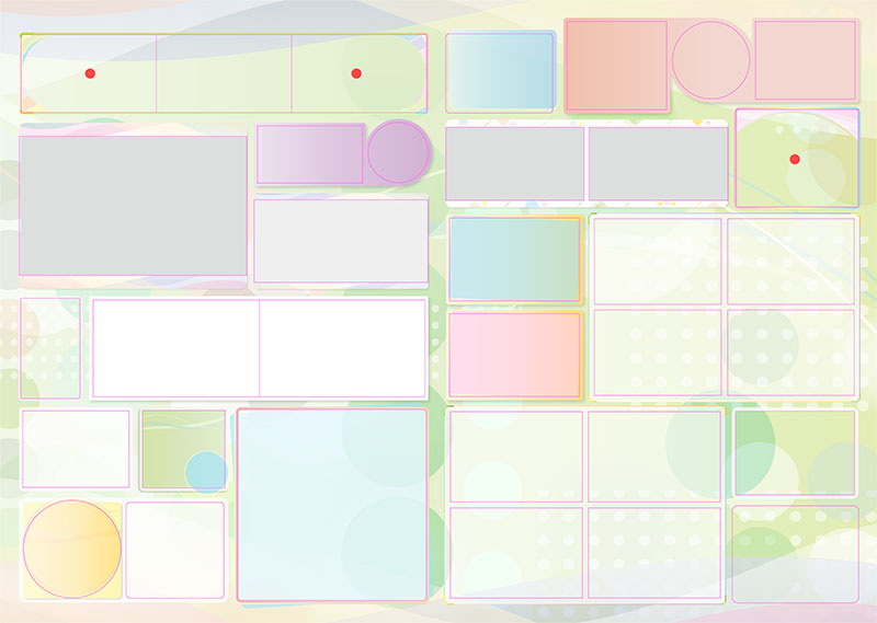 卒園アルバム キャンバテンプレート23