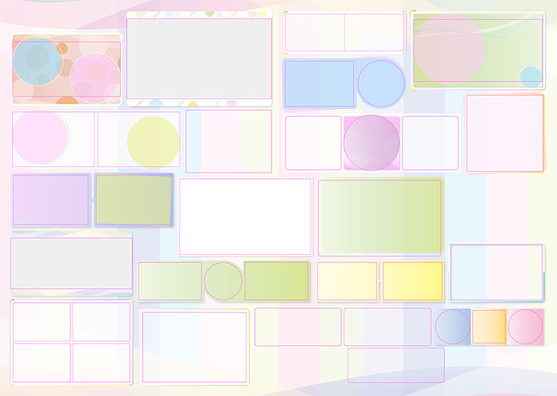 卒園アルバム キャンバテンプレート24