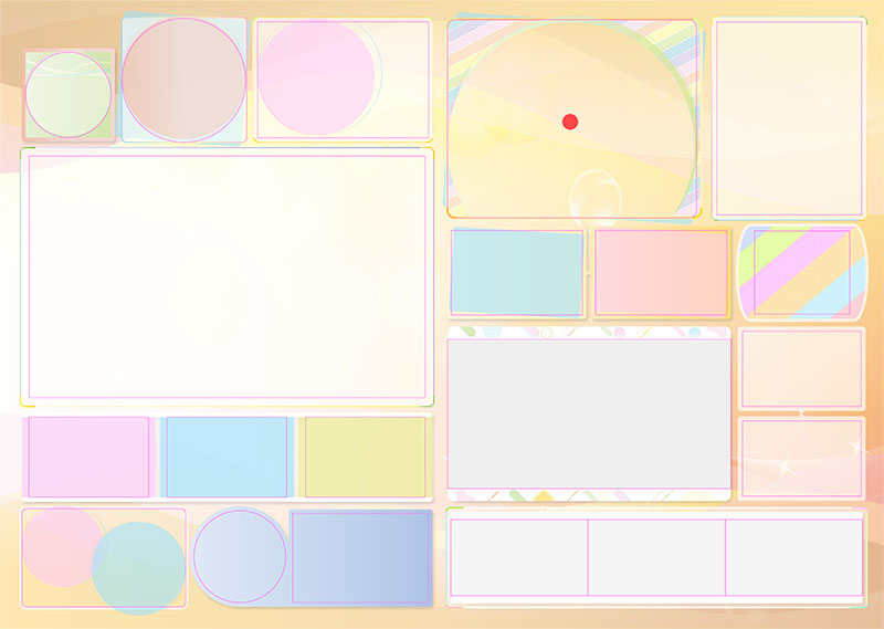 卒園アルバム キャンバテンプレート29