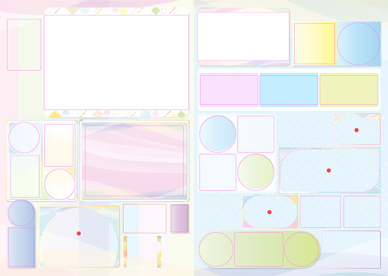 卒園アルバム キャンバテンプレート2