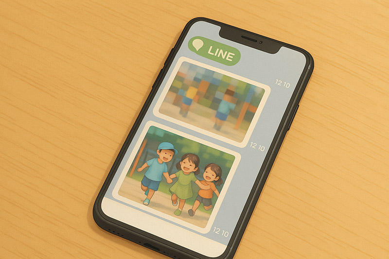 LINEで送ると画質が落ちるって本当？