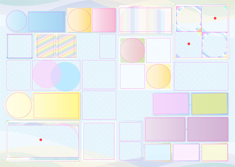 卒園アルバム キャンバテンプレート31