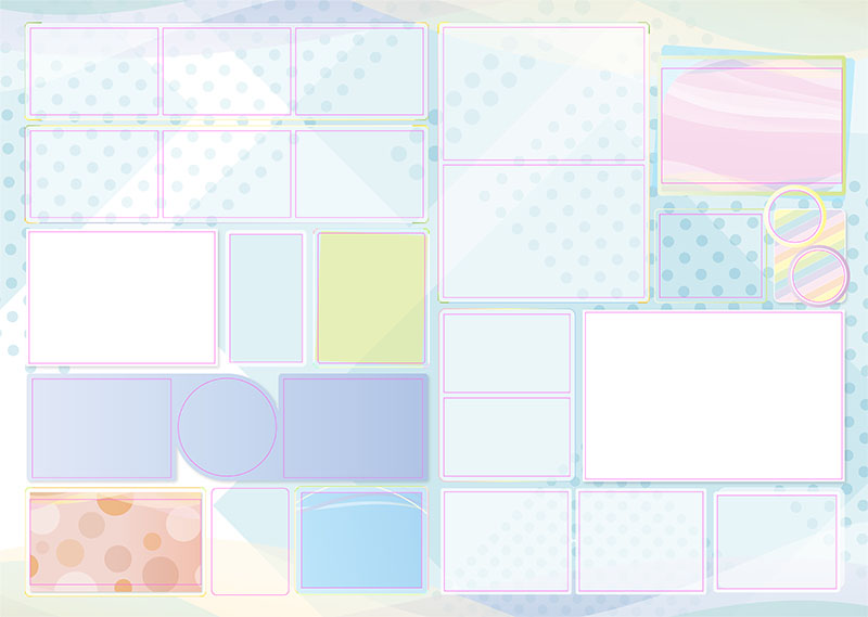 卒園アルバム キャンバテンプレート49