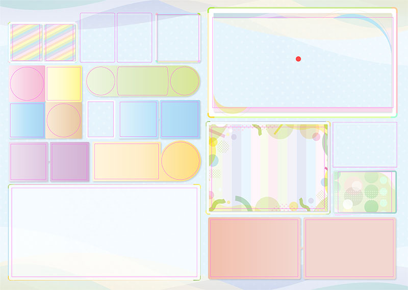 卒園アルバム キャンバテンプレート52