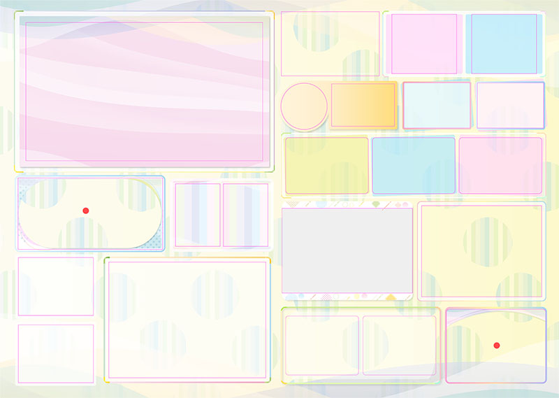 卒園アルバム キャンバテンプレート53