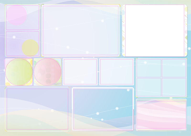 卒園アルバム キャンバテンプレート54