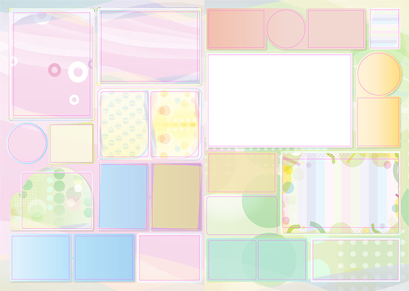 卒園アルバム キャンバテンプレート59