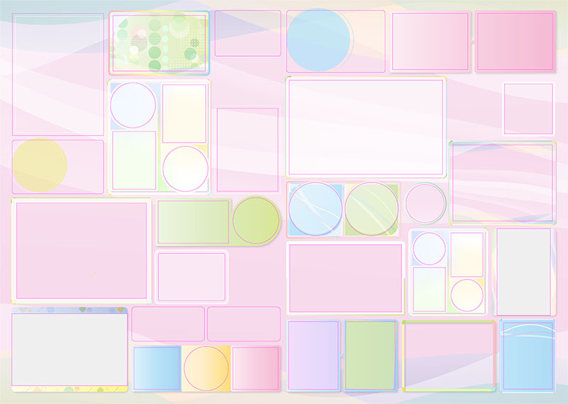 卒園アルバム キャンバテンプレート61