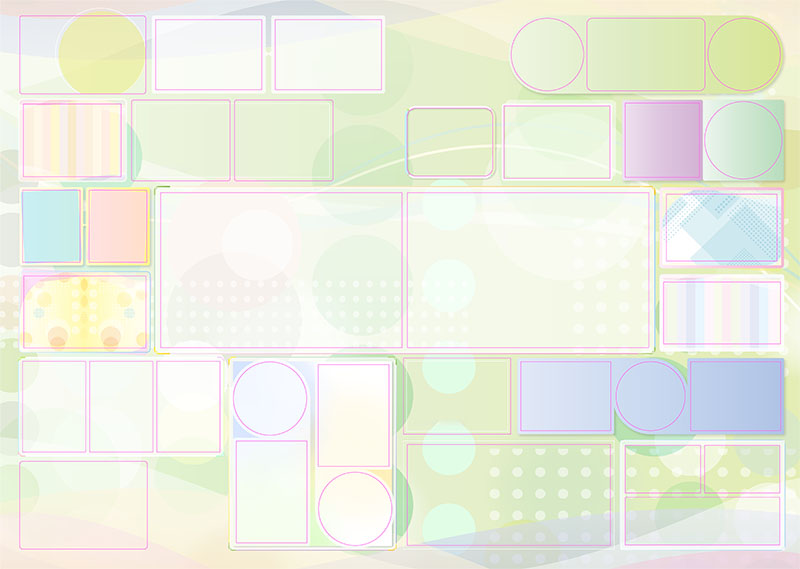 卒園アルバム キャンバテンプレート62