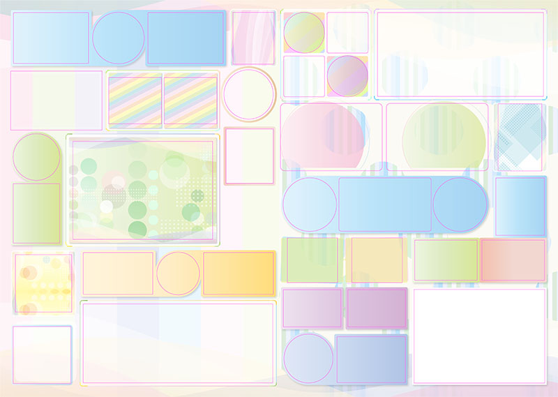 卒園アルバム キャンバテンプレート66