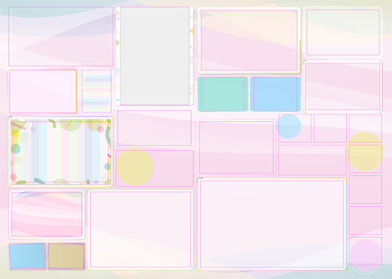 卒園アルバム キャンバテンプレート71