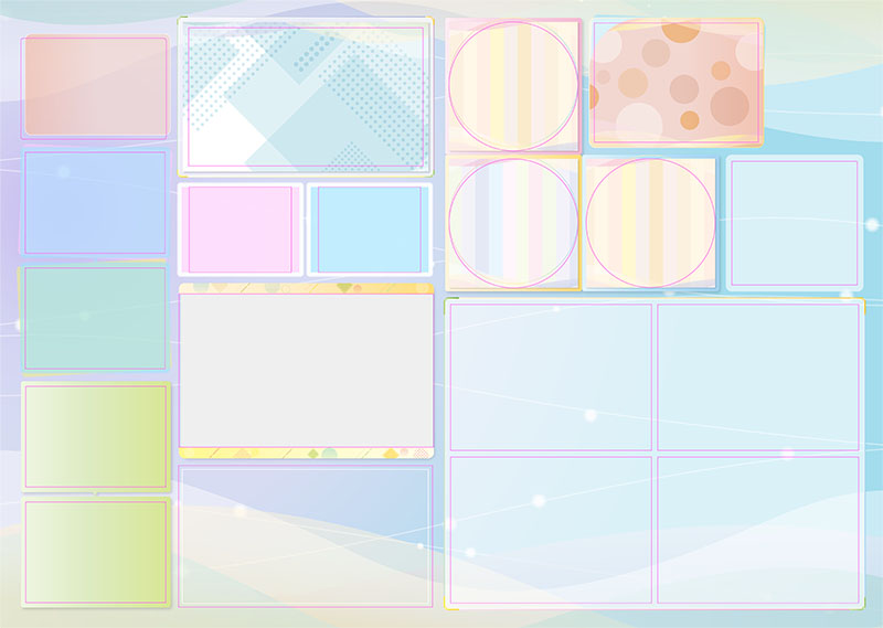 卒園アルバム キャンバテンプレート72