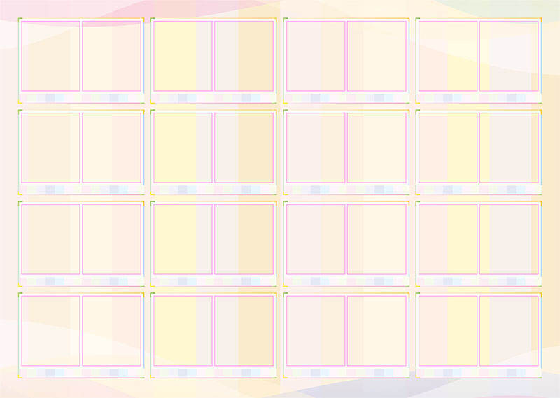 卒園アルバム キャンバテンプレート89