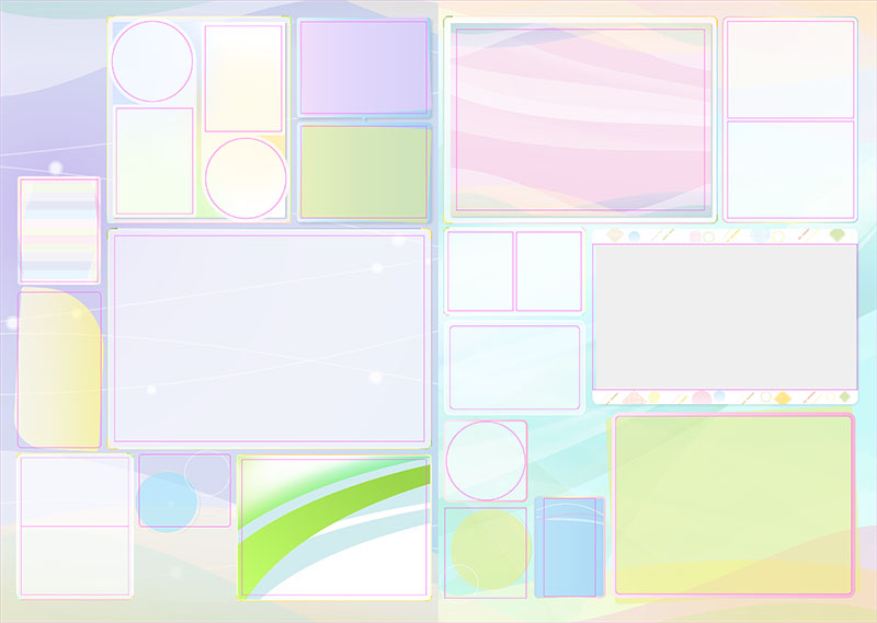 卒園アルバム キャンバテンプレート8