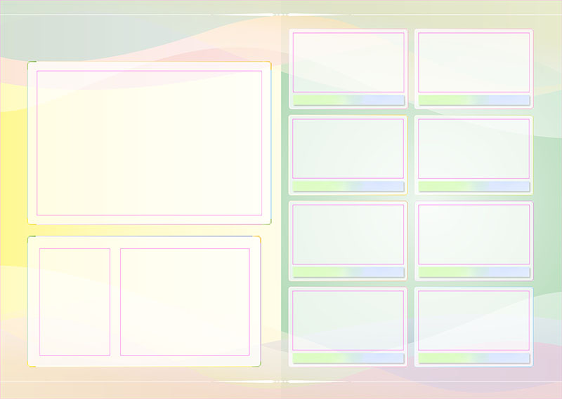 卒園アルバム キャンバテンプレート92