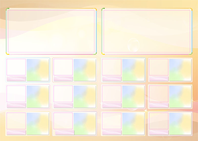 卒園アルバム キャンバテンプレート95