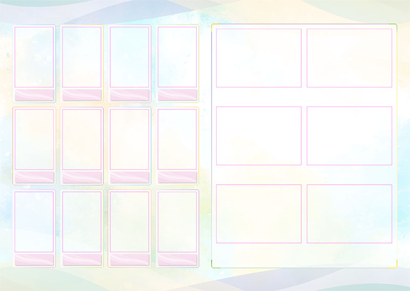 卒園アルバム キャンバテンプレート99