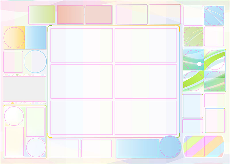 卒園アルバム キャンバテンプレート9