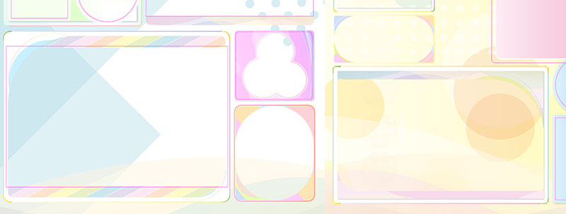 キッズドン-canva用変形フレームheader