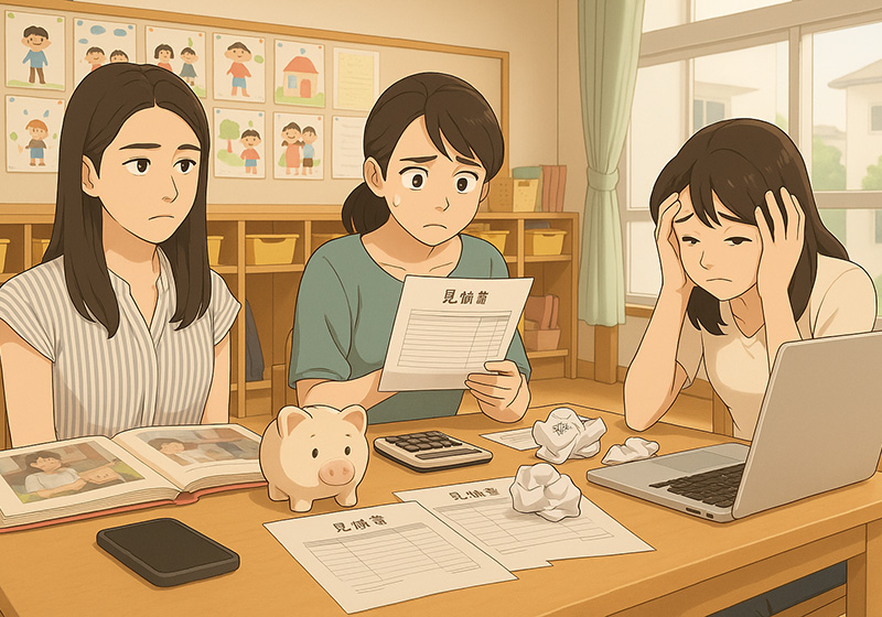 相談テーマ【お金と承認の悩み】のイメージ図